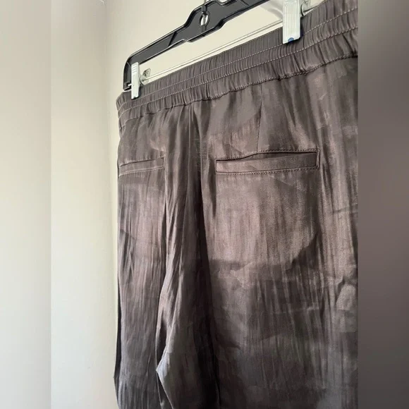 Anthropologie Dark grey shimmering Cargo Pants - Picture 8 of 12
